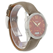 Parmigiani Fleurier Red Dial Stainless Steel 33mm Automatic Women's Watch PFC273