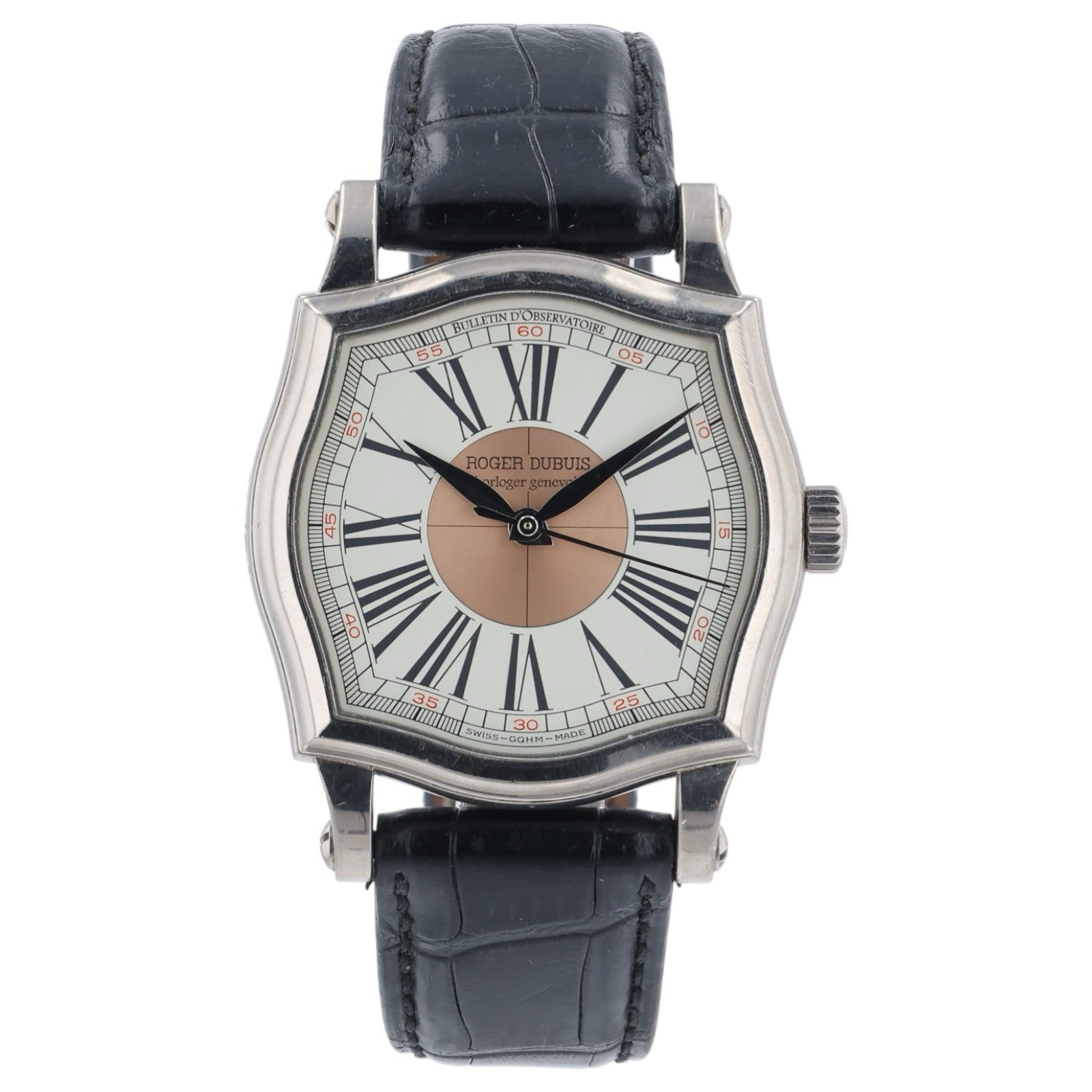 Roger Dubuis Sympathie Ivory Dial 18k White Gold 39mm Automatic Mens Watch 26276