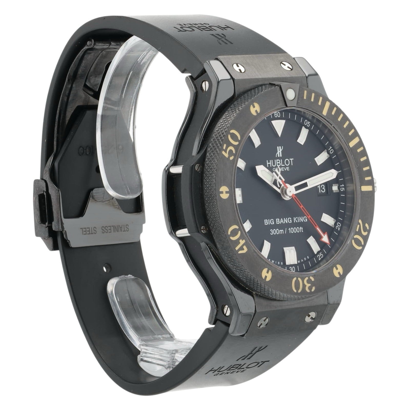 Hublot Big Bang King Ceramic Black Dial 48mm Automatic Men’s 312.CM.1120.RX