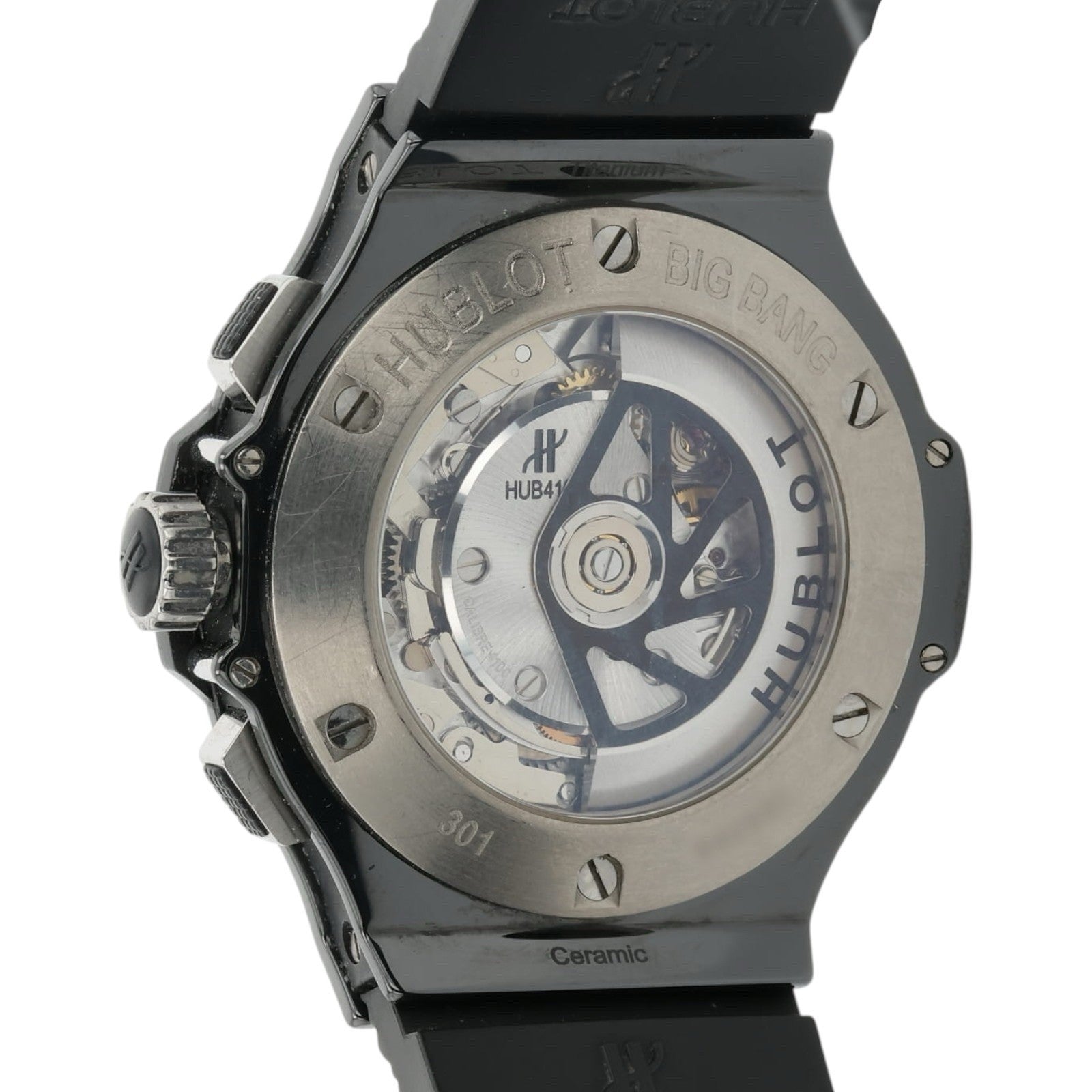 Hublot Big Bang Ice Black Dial Ceramic 44mm Automatic Mens Watch 301.CT.130.RX