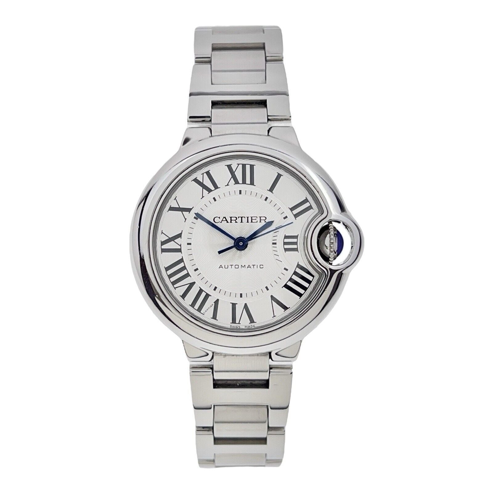 Cartier Ballon Bleu Stainless Steel 33mm Automatic Women's Watch W6920071