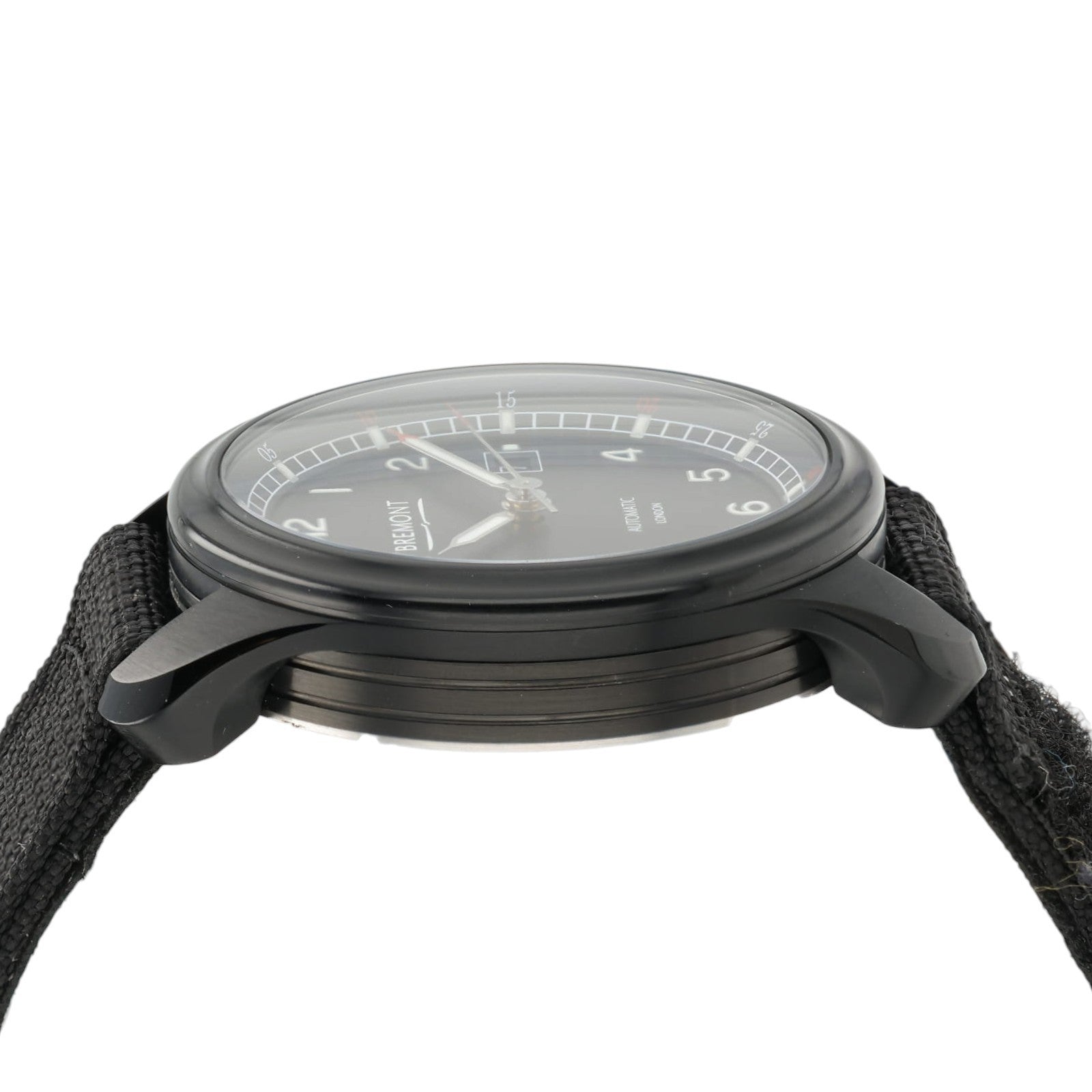 Bremont Airco Mach 1 Black Dial Steel 40mm Automatic Mens Watch AIRCO-M1-JET-R-S