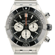 Breitling Super Chronomat Black Dial Stainless Steel 44mm Automatic Men’s AB0136