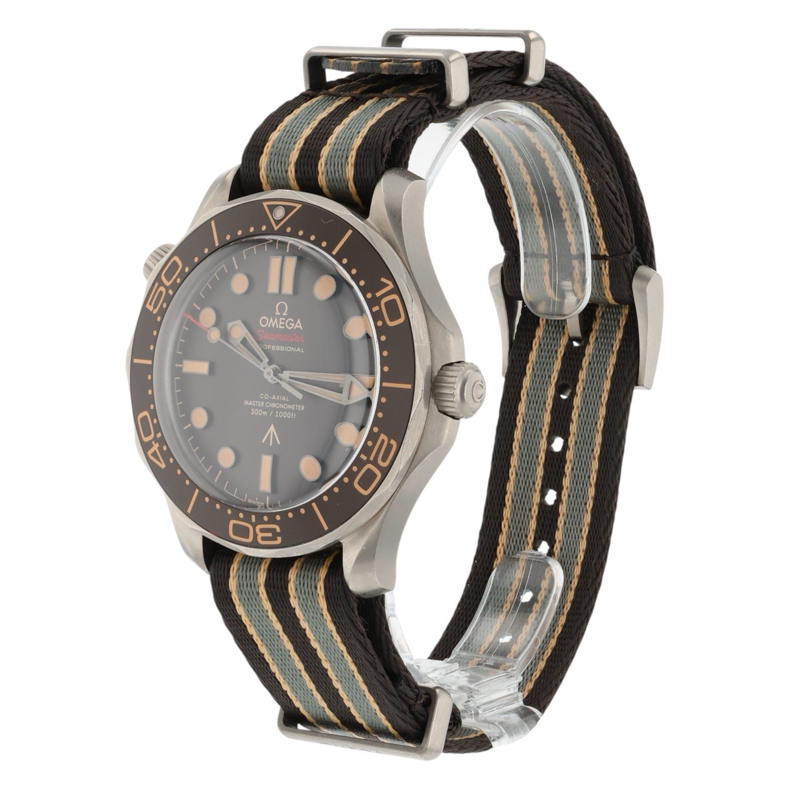 Omega Seamaster Diver Titanium Brown Dial 42mm Automatic 210.92.42.20.01.001