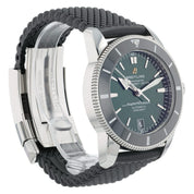 Breitling SuperOcean Green Dial Stainless Steel 42mm Automatic Mens Watch AB2010