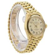 Rolex Ladies Datejust Buckley Dial 18k Yellow Gold  26mm Automatic Womens 6917
