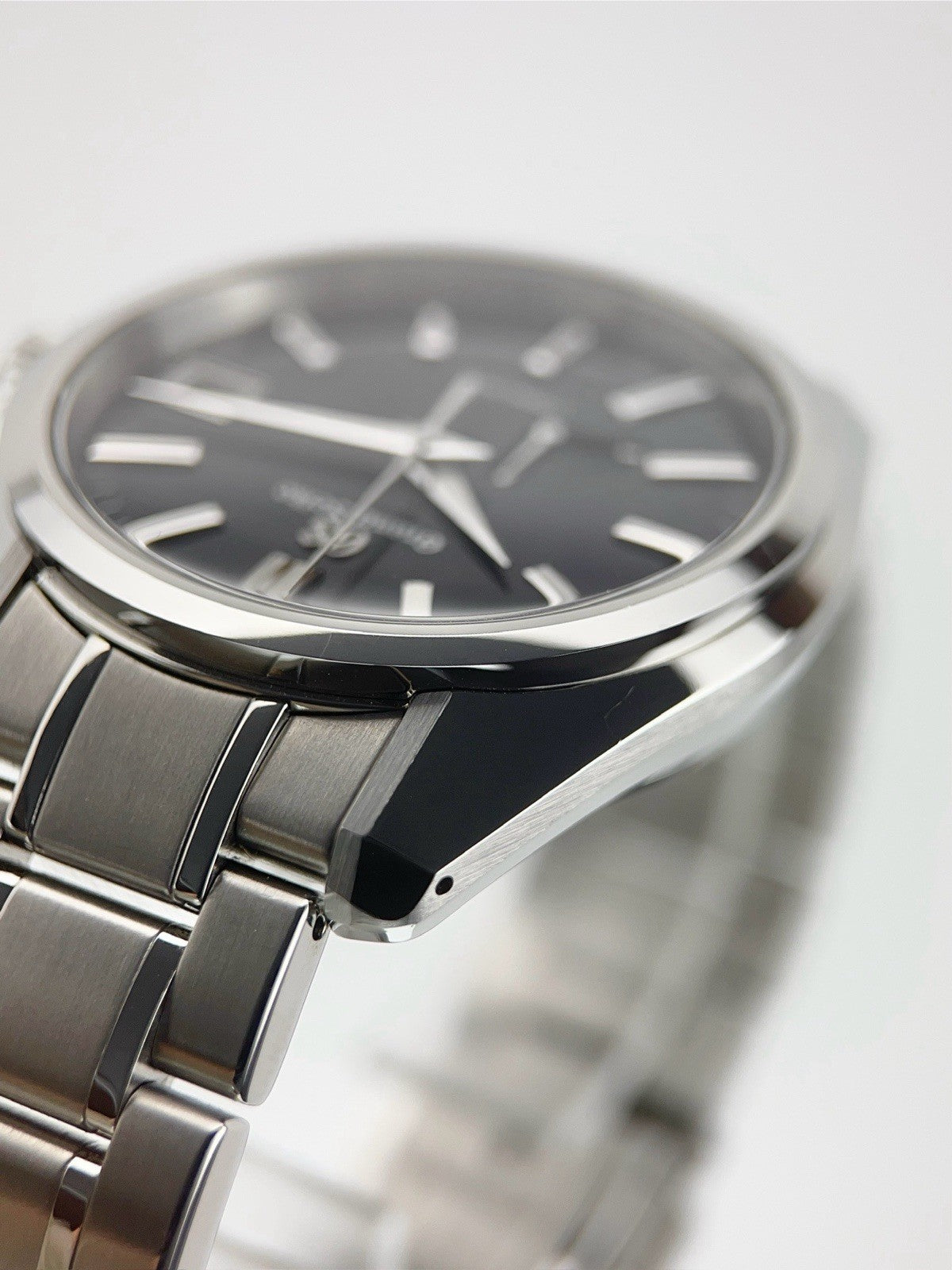 Grand Seiko Heritage Stainless Steel Blue Dial 40mm Automatic Mens SBGA375