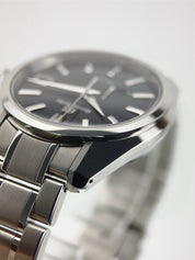 Grand Seiko Heritage Stainless Steel Blue Dial 40mm Automatic Mens SBGA375