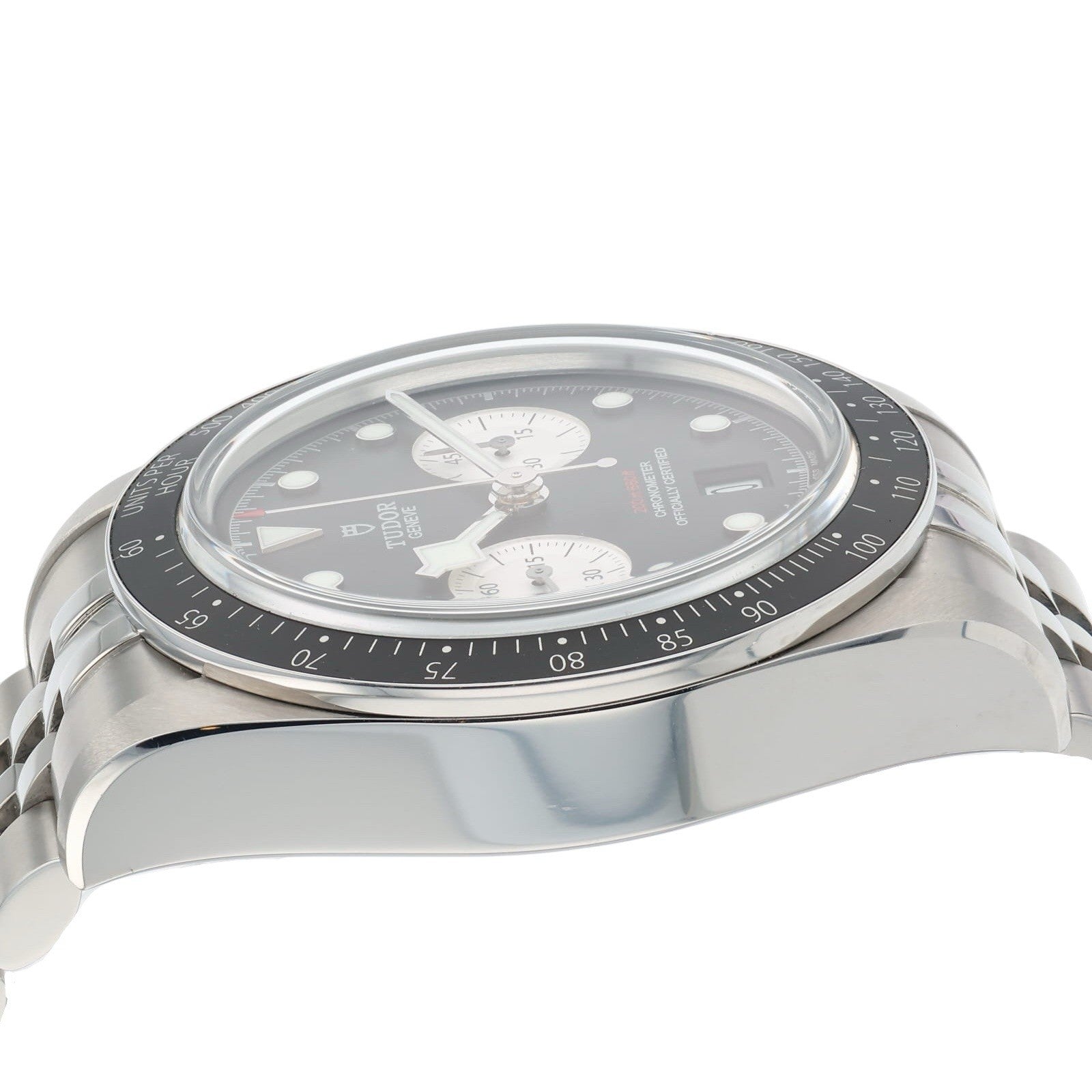 Tudor Black Bay Chrono Stainless Steel Black Dial 41mm Automatic Mens 79360
