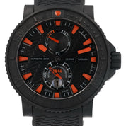Ulysse Nardin Stainless Steel Black Dial 45mm Automatic Men’s Watch 263-92