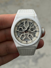 Zenith Defy Skeleton Ceramic White 41mm Automatic Mens Watch 49.9002.670