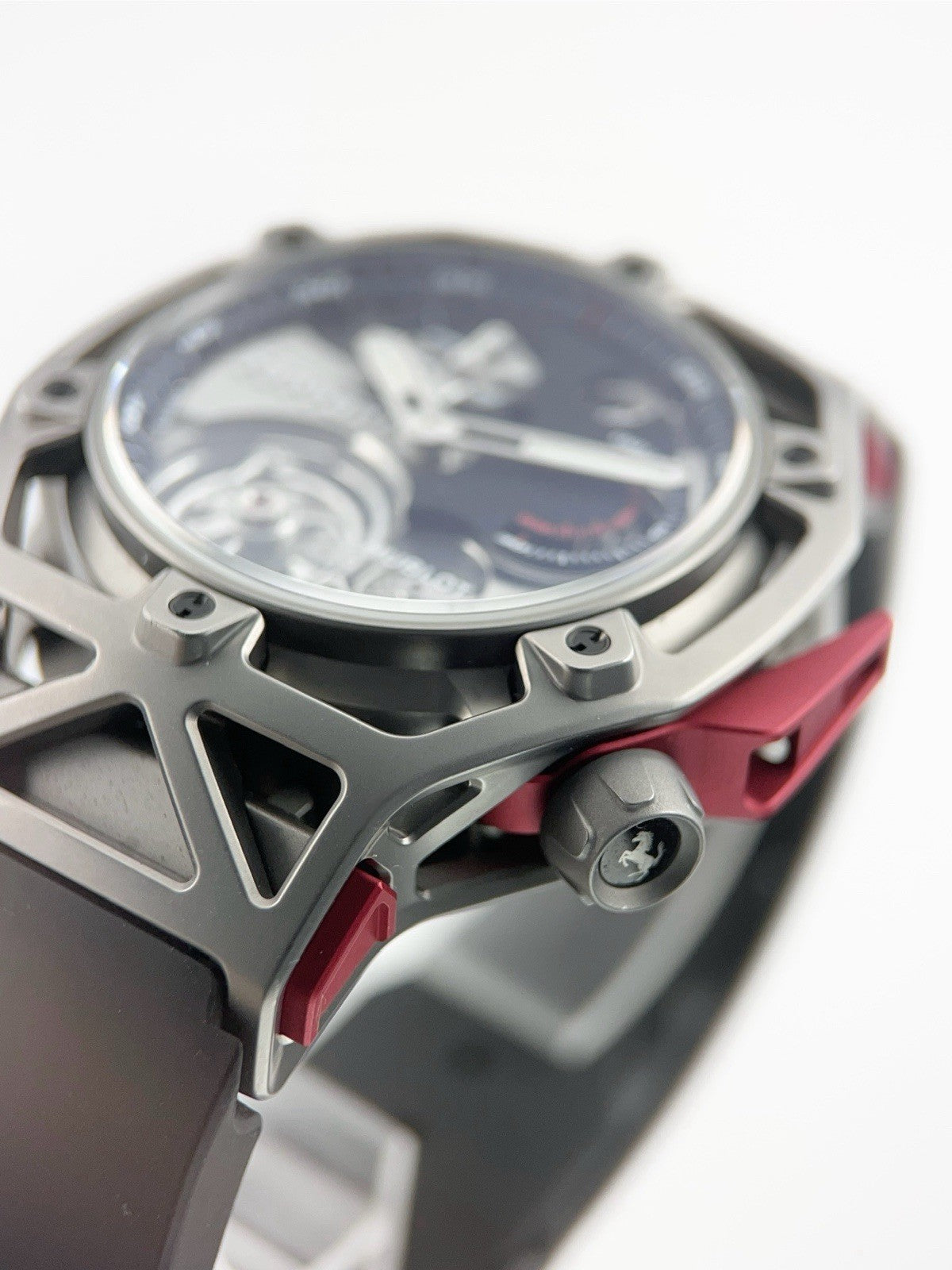 Hublot Techframe Tourbillon Black Dial 45mm Manual Wind Watch 408.N1.0123.RX