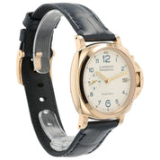 Panerai Luminor Champagne Dial 18k Red Gold 38mm Automatic Men’s Watch PAM00756