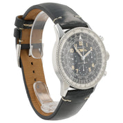 Breitling Navtimer Chrono Black Dial Steel 41mm Manual Wind Men's Watch AB0910