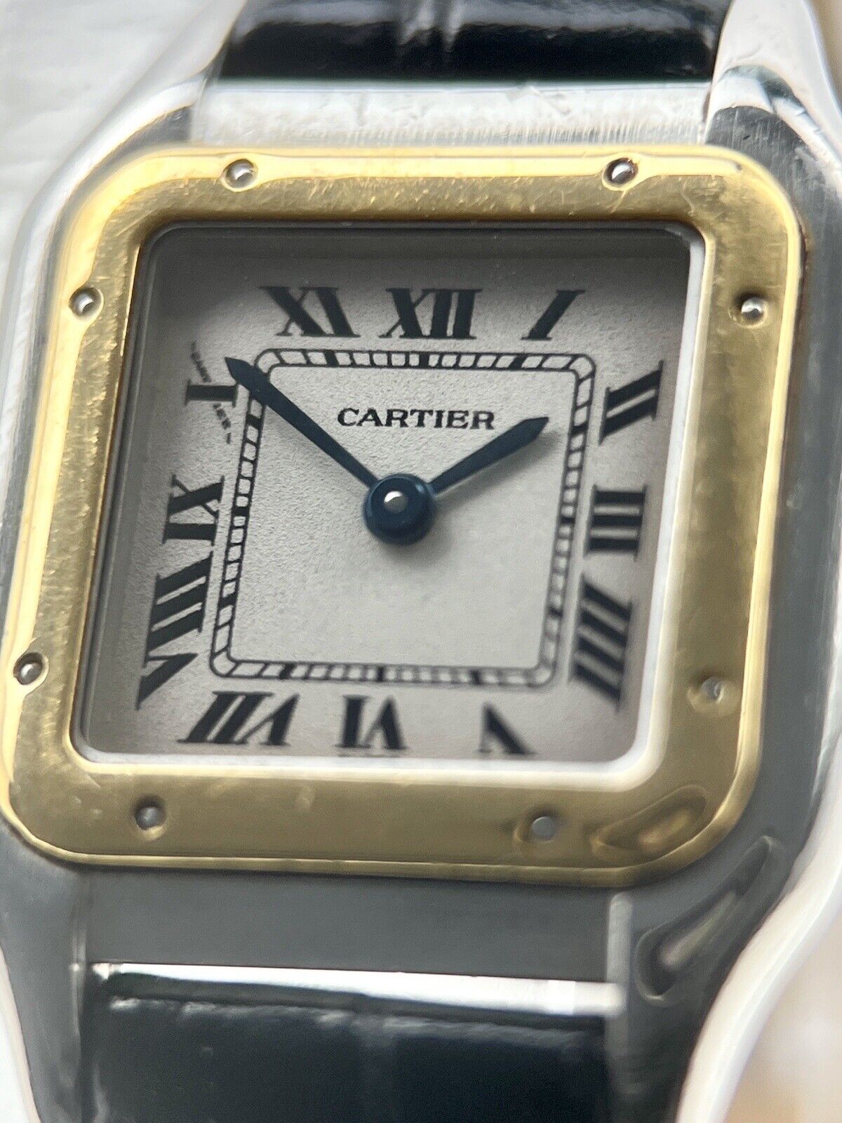 Cartier Panthere 22 mm Small Model Steel and 18K Yellow Gold Quartz Watch 1120