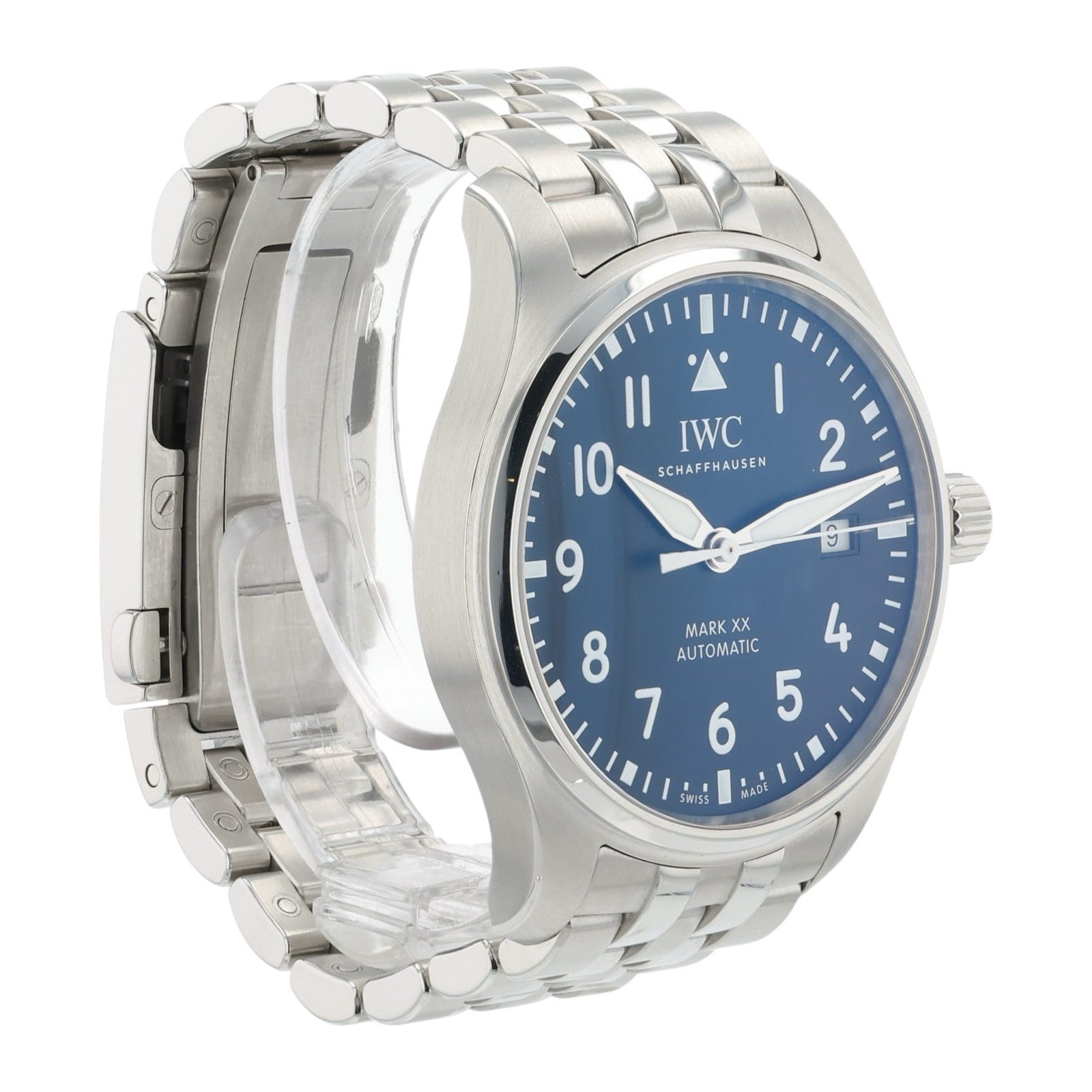 IWC Pilot XX Stainless Steel Black Dial 40mm Automatic Movement Mens IW328202