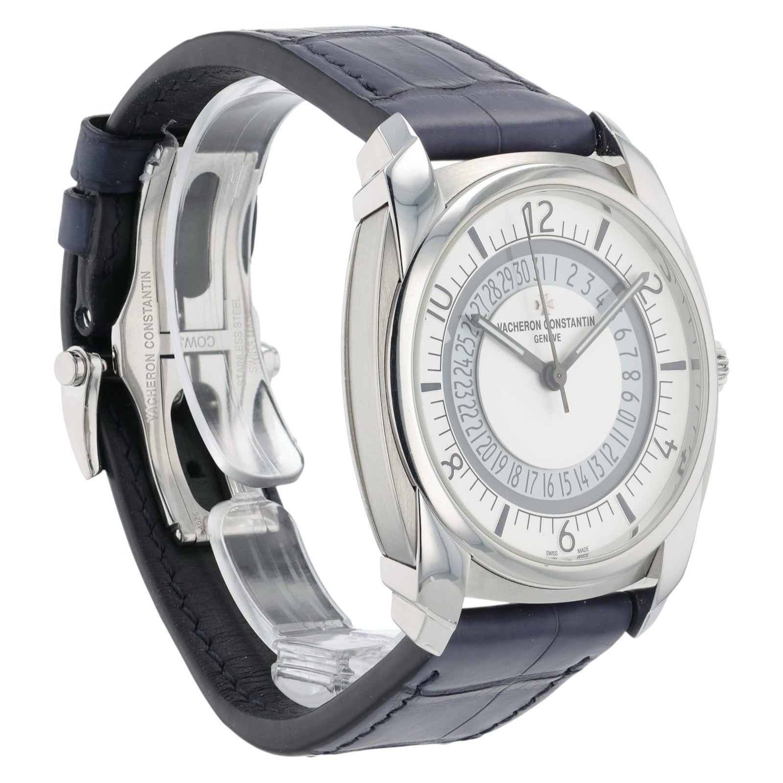 Vacheron Constantin Quai de I’lle Silver Dial Steel 41mm Automatic Men’s 4500S/1