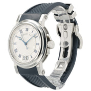 Breguet Marine Big Date Silver Dial Stainless Steel 39mm Automatic Mens 5817