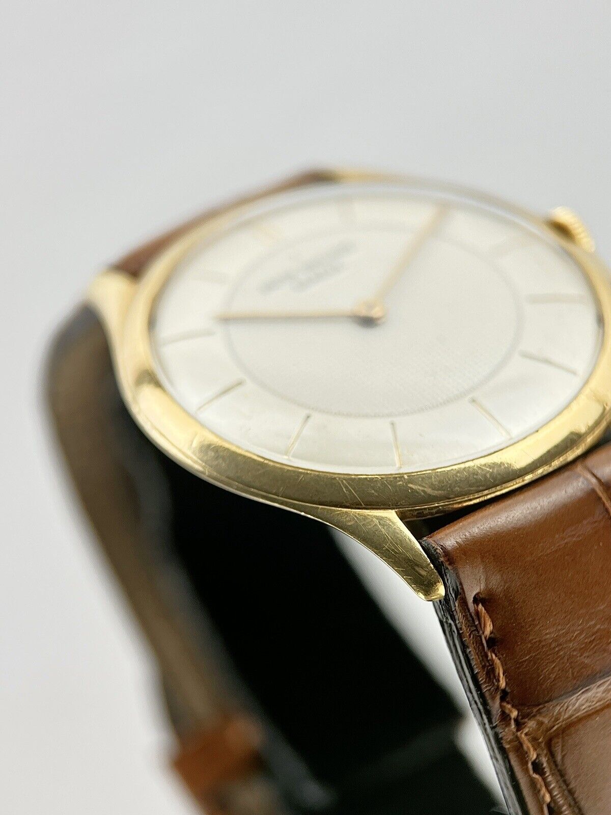 Patek Philippe Calatrava 2507J 18k Yellow Gold Manual Wind Wrist Watch Vintage