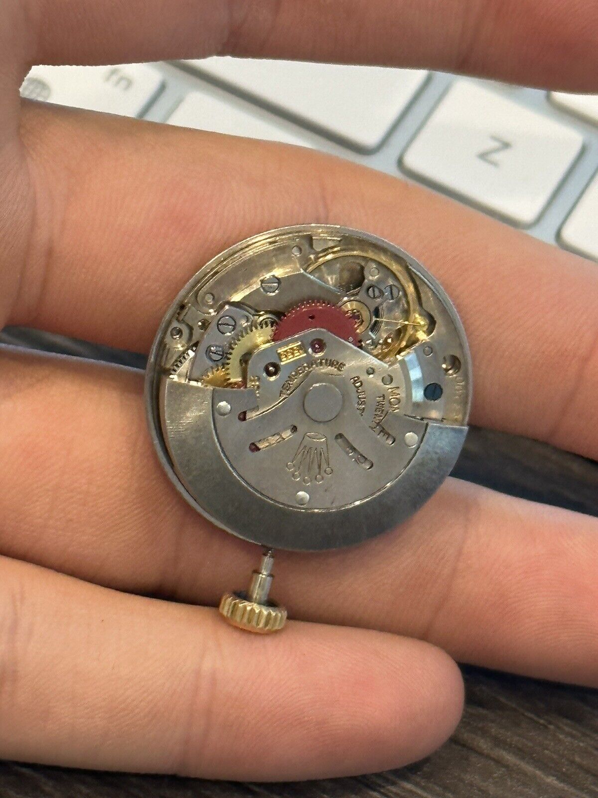 GENUINE Rolex President 1555 Complete Movement Working Condition