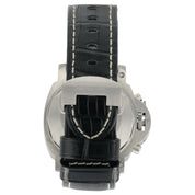 Panerai Luminor Chronograph Black Dial Steel 40mm Automatic Men’s Watch PAM00310
