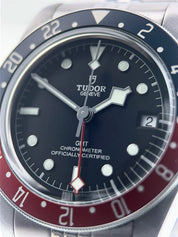 Tudor Black Bay GMT Steel Black Dial 41mm Automatic Movement Mens 79830RB