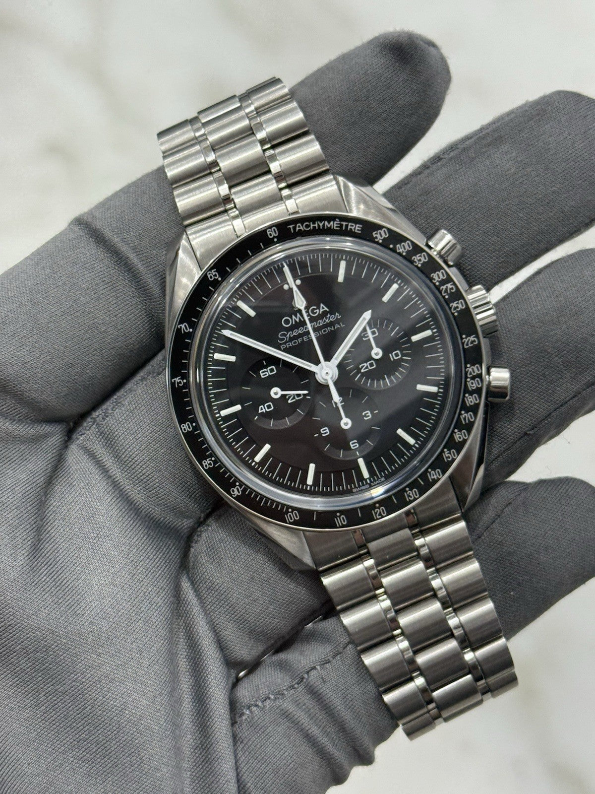 2025 Omega Speedmaster Moonwatch 42mm Black Dial Sapphire 310.30.42.50.01.002