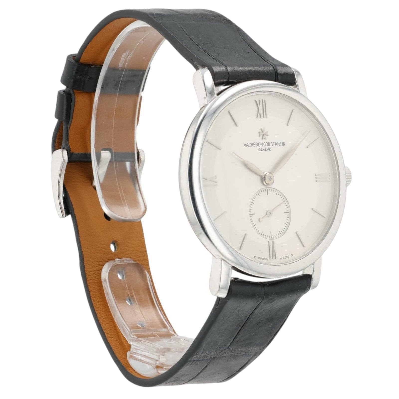 Vacheron Constantine Patrimony Silver Dial 18k White Gold 35mm Manual 81160/1