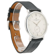 Vacheron Constantine Patrimony Silver Dial 18k White Gold 35mm Manual 81160/1