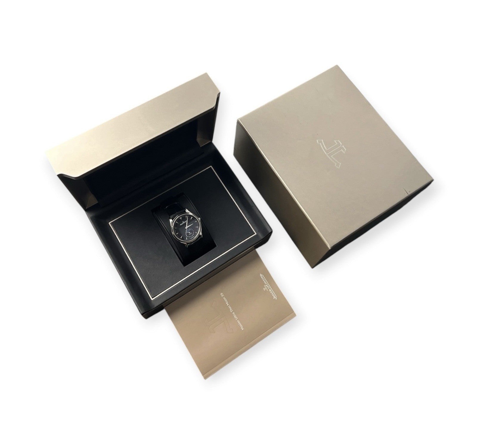 2020s Mint Jaeger LeCoultre Q1368470 Master Ultra Thin Moon 39mm Steel Watch