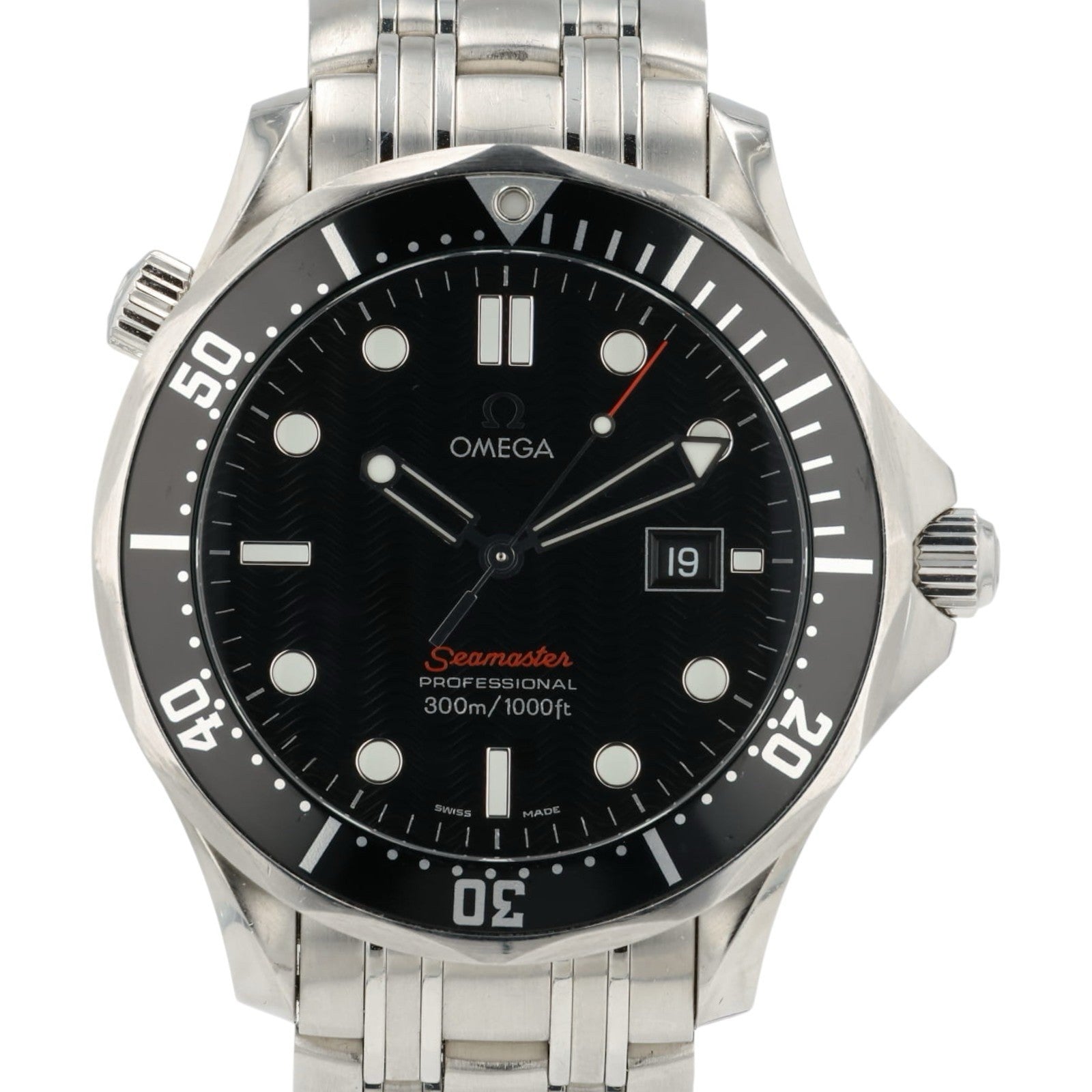 Omega Seamaster Black Dial Stainless Steel 41mm Quartz Men’s 212.30.41.61.01.001