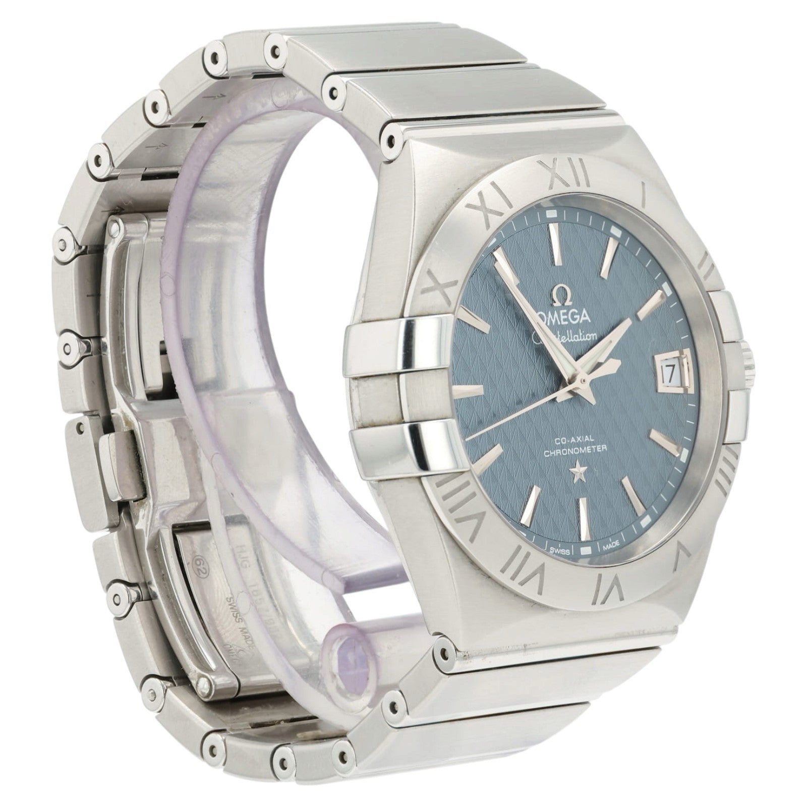Omega Constellation Blue Dial Stainless Steel 38mm Automatic 123.10.38.21.03.001