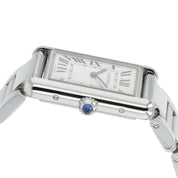 Cartier Must De Cartier Silver Dial Stainless Steel 26mm Quartz Unisex WSTA0052