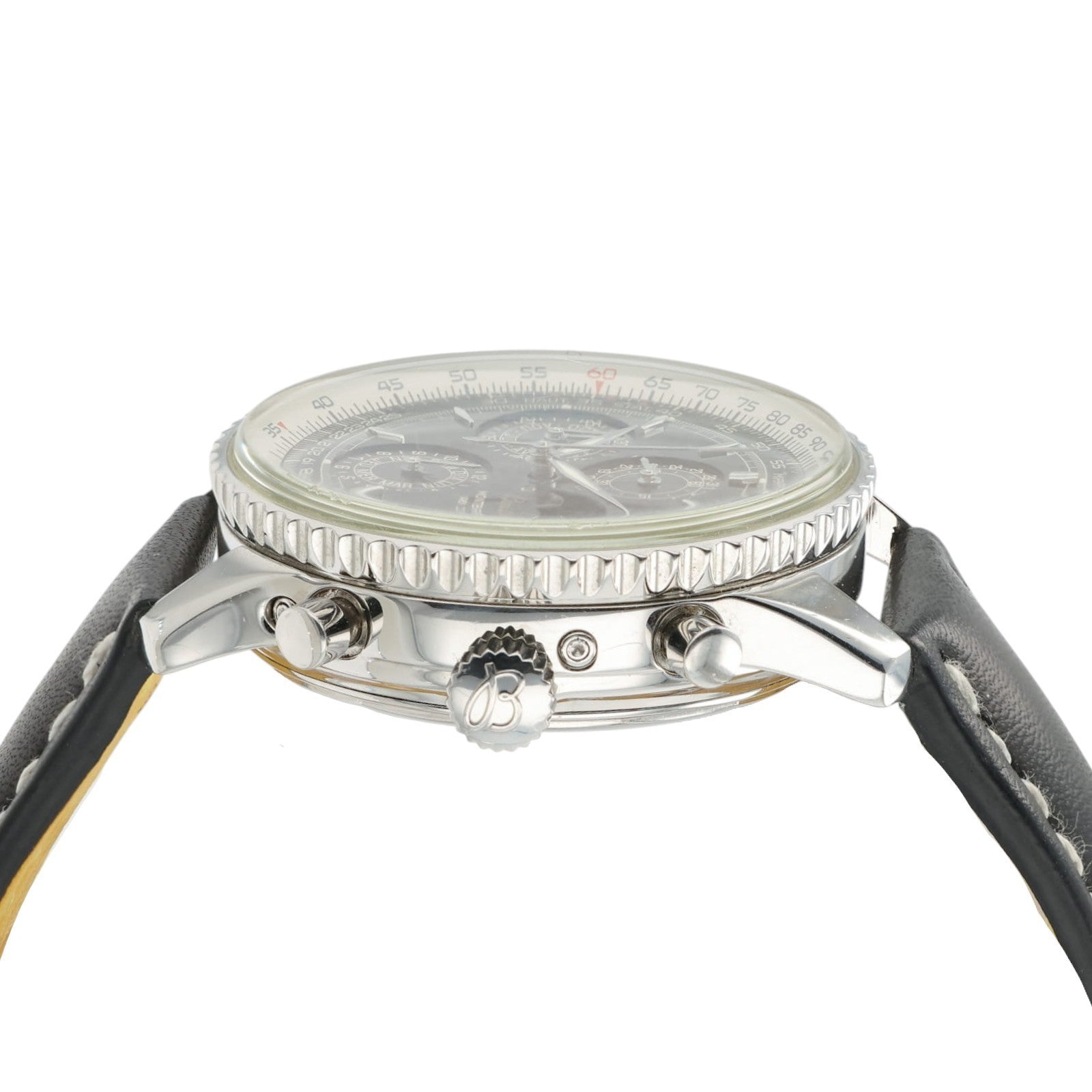 Breitling Navitimer Montbrilliant Black Dial Steel 41mm Automatic Mens A19030