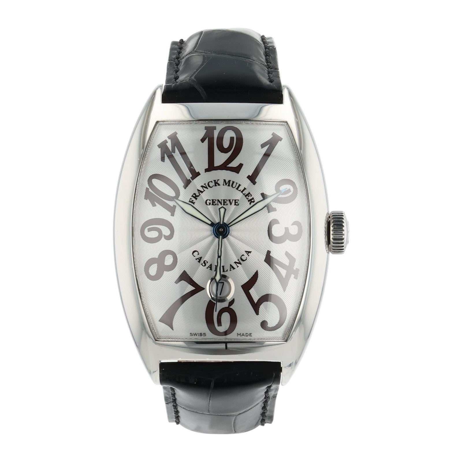 Franck Muller Casablanca Steel Silver Dial 39x55mm Automatic Mens Watch 8880 CDT