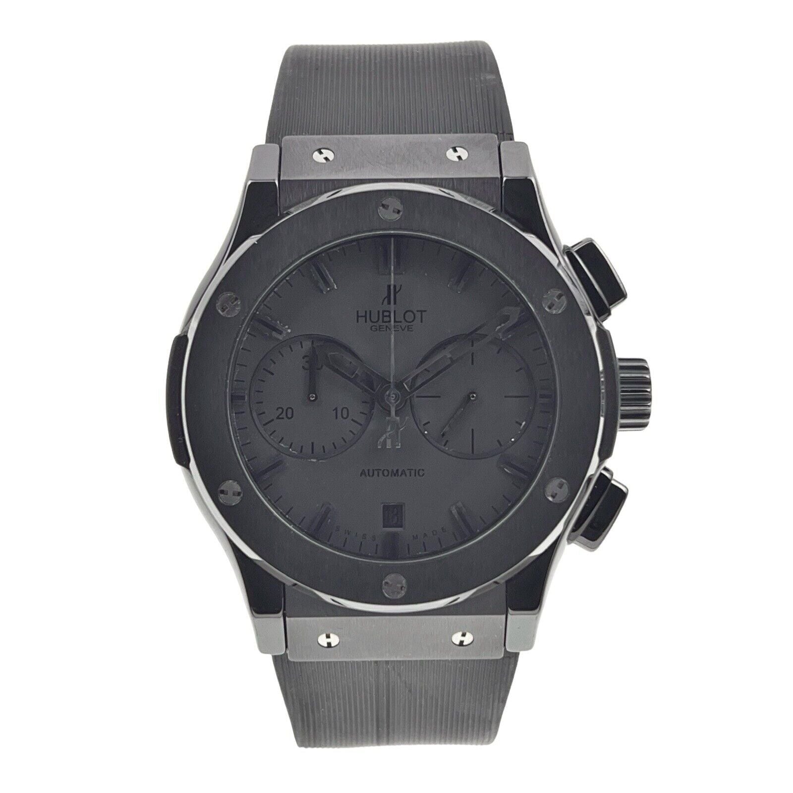 Hublot Classic Fusion Chronograph Ceramic Black 45mm Automatic Men’s Watch