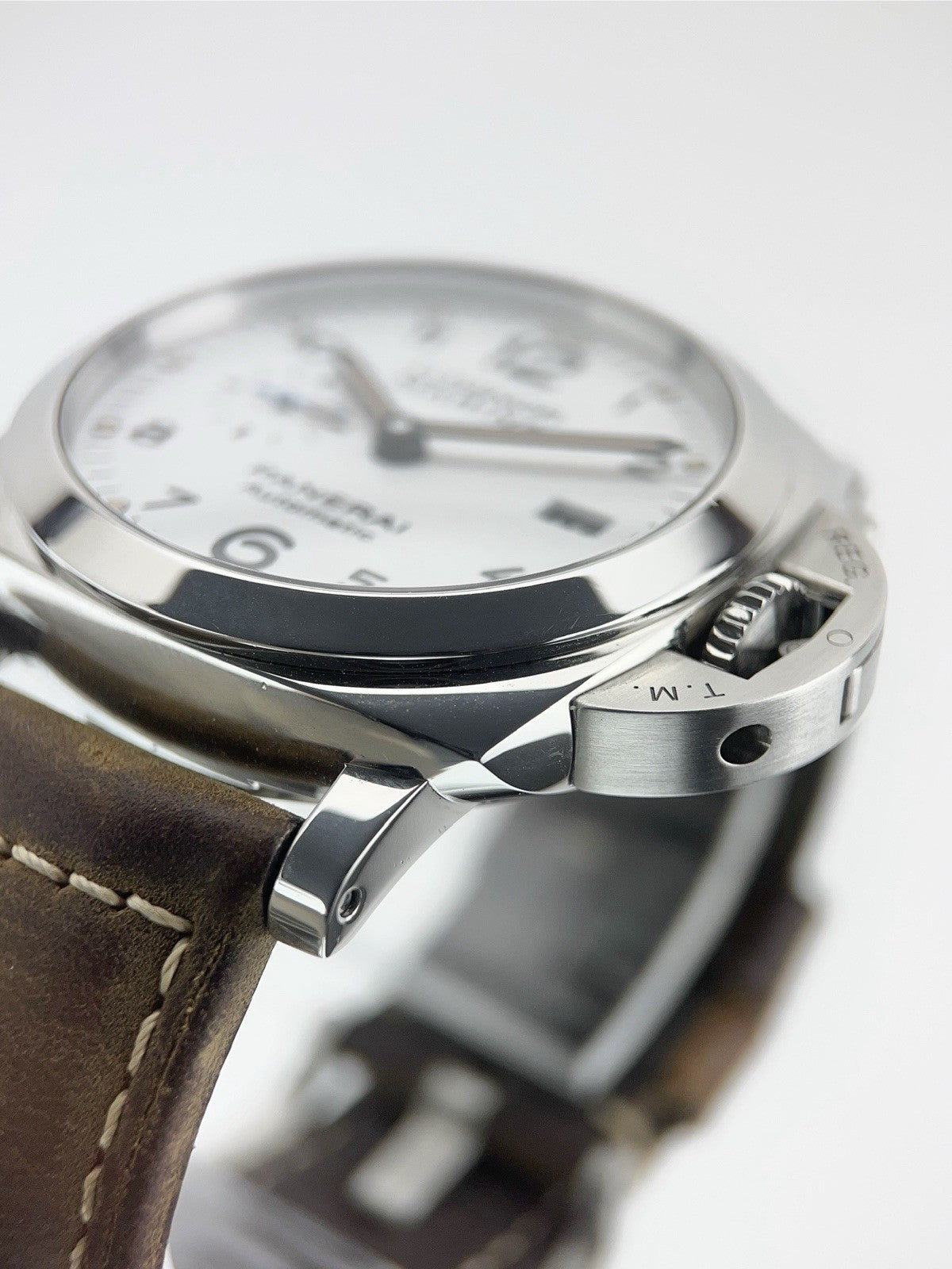 Panerai Luminor Marina 1950 Steel White Dial 44mm Automatic Mens Watch PAM01499
