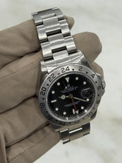 Rolex Explorer II Stainless Steel Black Dial 40mm Automatic Men's Watch 16570