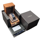 2025 Jaeger LeCoultre Reverso Steel Silver & Blue Dial 28mm Manual Wind Q3988481