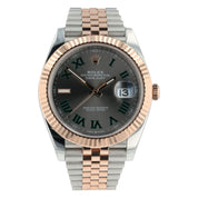 Rolex Datejust 41 Stainless Steel & Gold Grey Dial 41mm Automatic Mens 126331