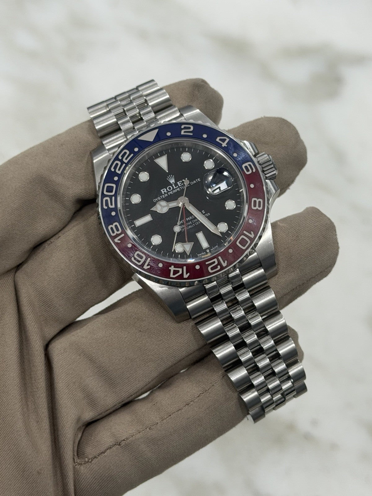 2021 Rolex GMT-Master II “Pepsi” 40mm Stainless 126710BLRO Jubilee Auto Watch