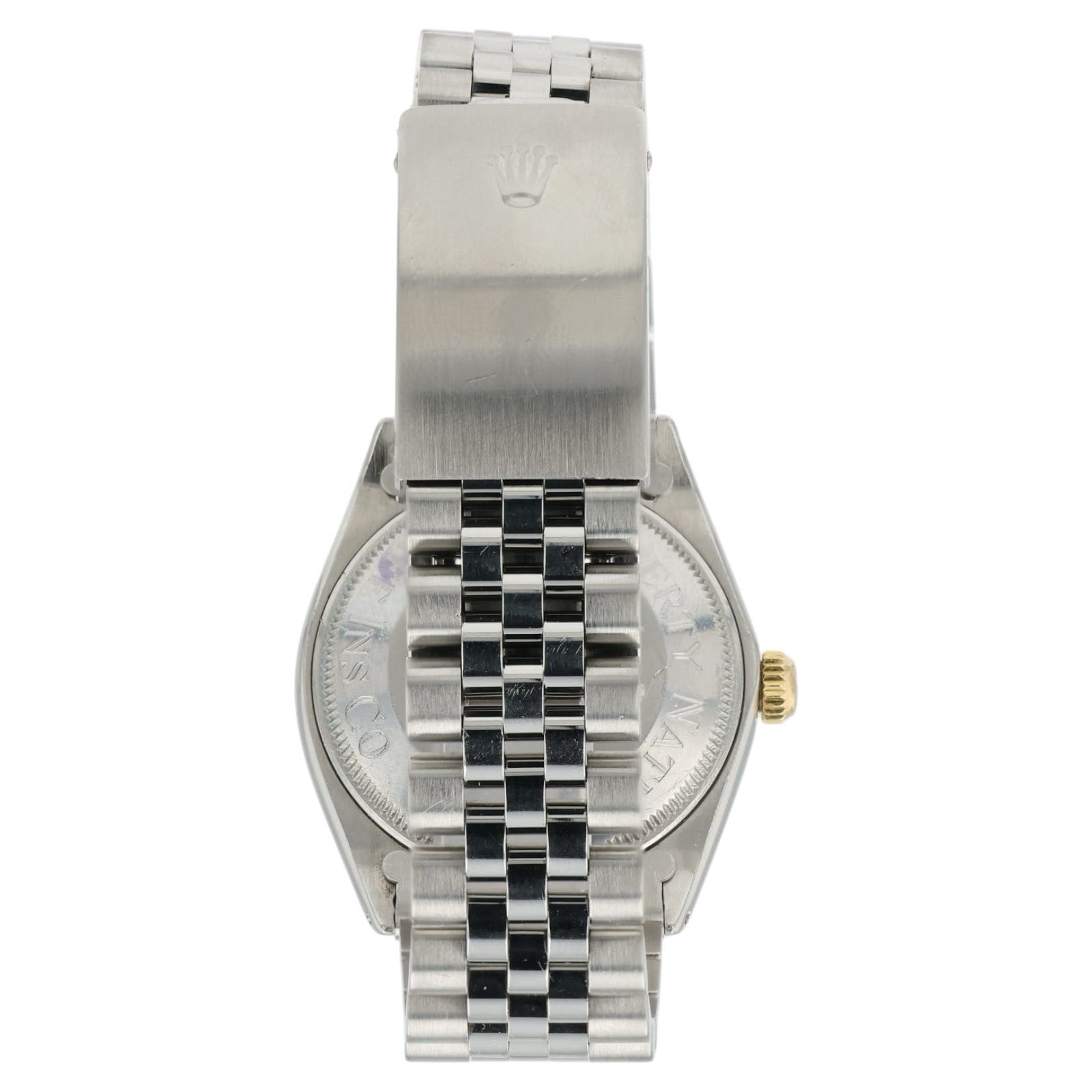 Rolex Oyster Perpetual Silver Dial Steel and Gold 34mm Automatic Men’s 1002