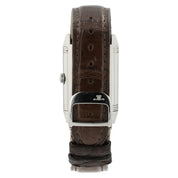 LeCoultre Reverso Silver Dial Steel 26mm Manual Wind Men’s Watch 270.8.62