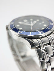 Omega Seamaster Diver 300m Steel Blue Dial 41mm Quartz Men’s Watch 2221.80