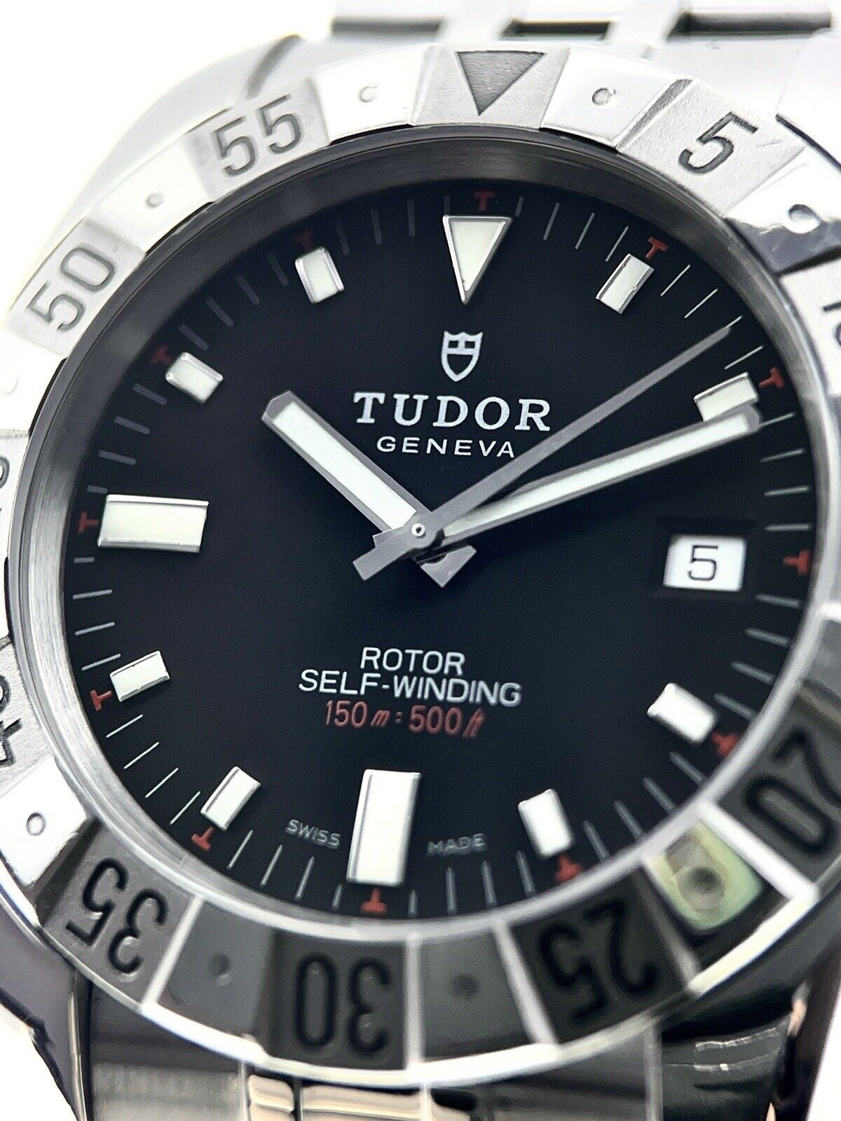 Tudor Hydronaut Steel Black Dial 41mm Automatic Mens Watch 20020