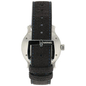 Ming Blue Dial Stainless Steel 38mm Automatic Movement Men’s Watch 17.09