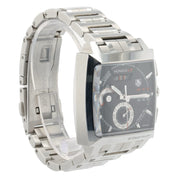 Tag Heuer Monaco Black Dial Stainless Steel 40.5mm Automatic Mens Watch CAL2110
