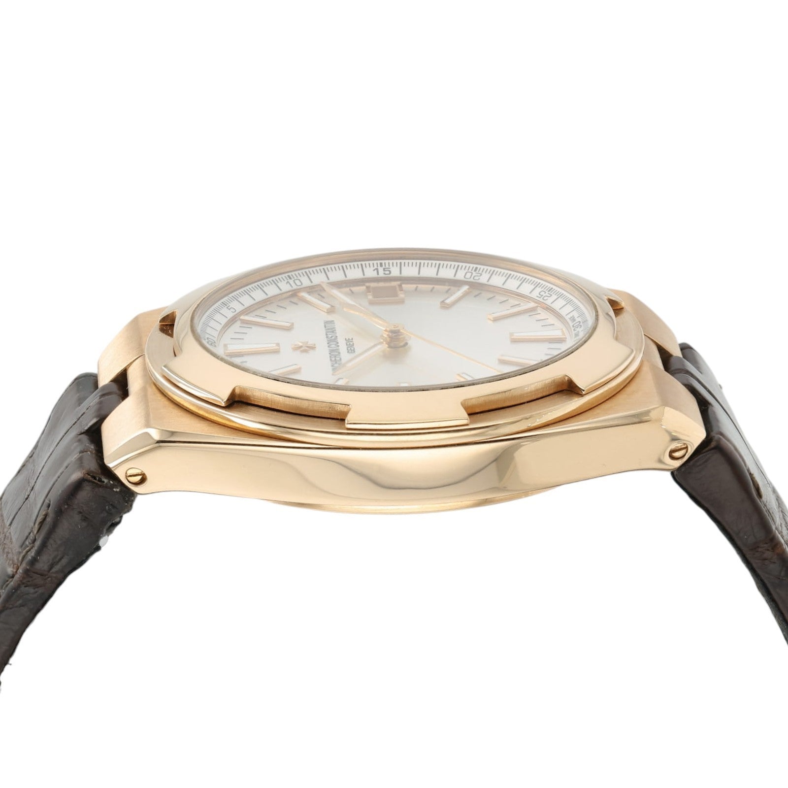 Vacheron Constantin Overseas 18k Rose Gold Silver Dial 41mm Auto 4500V/000R-B127