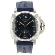 Panerai Luminor Blue Dial Stainless Steel 44mm Automatic Men’s Watch PAM01033