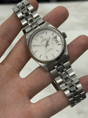 Tudor Prince Date Stainless Steel Silver Dial 36mm Automatic Mens Watch  76214